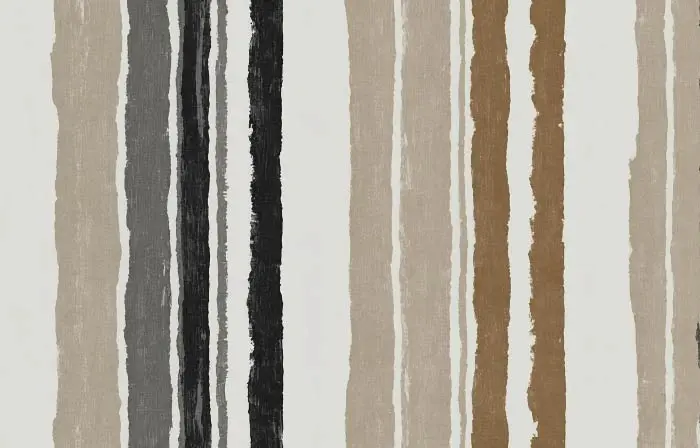 Chic Earth Tone Lines Wallpaper Pattern